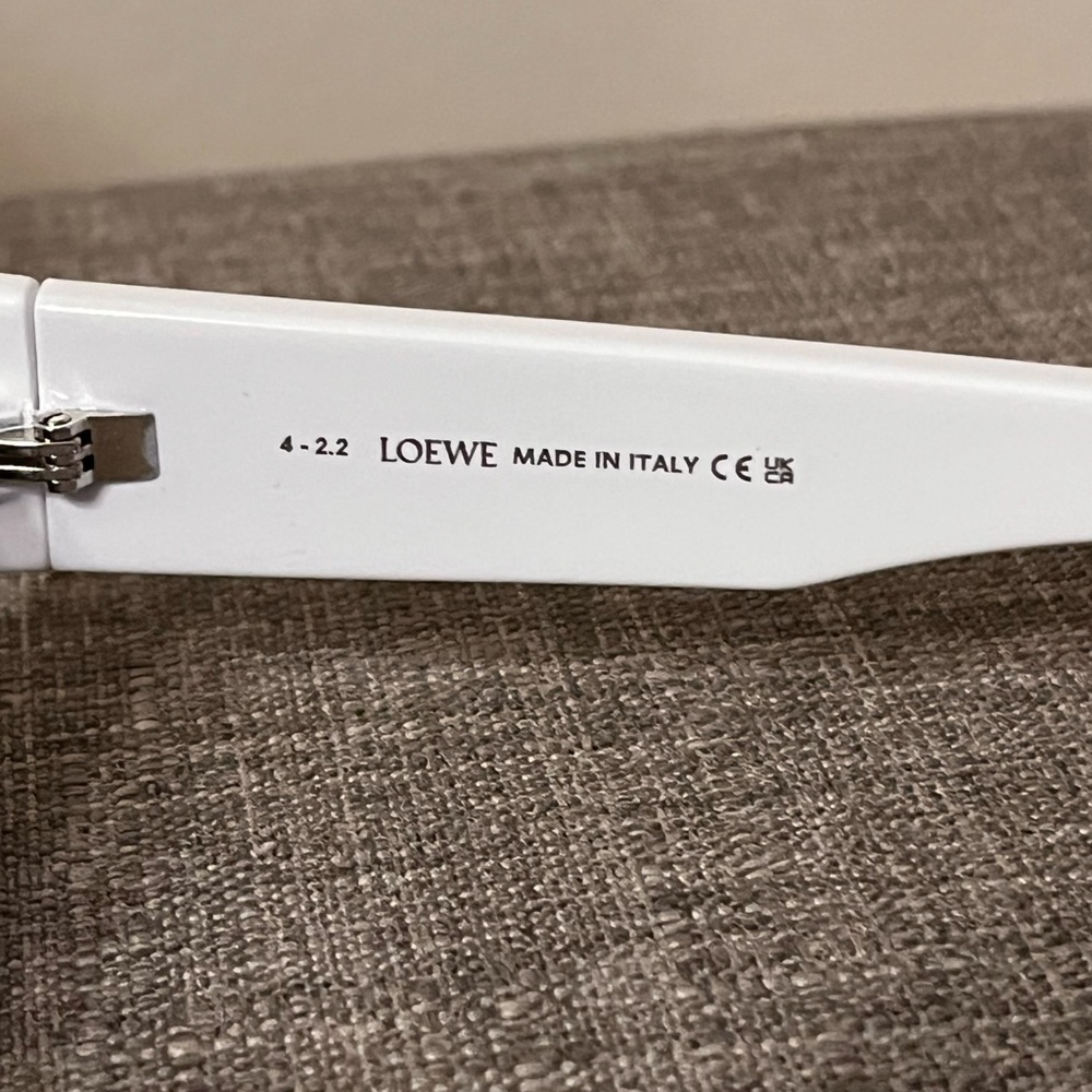 Loewe White Rectangular Sunglasses - image 8